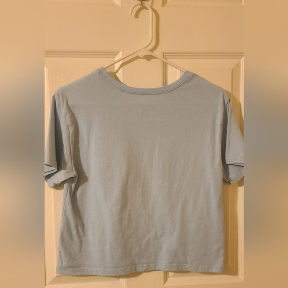 Love Tribe light blue t-shirt: Here Comes the Sun design, size small - Picture 2 of 5